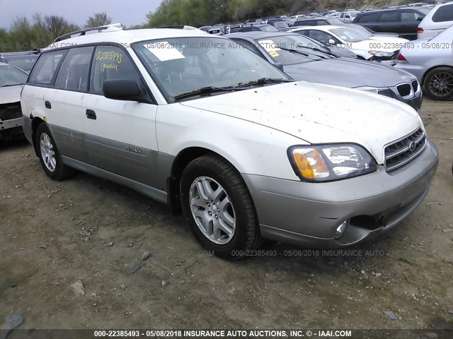 4S3BH675527607690 - 2002 SUBARU LEGACY OUTBACK AWP 白色 照片 1