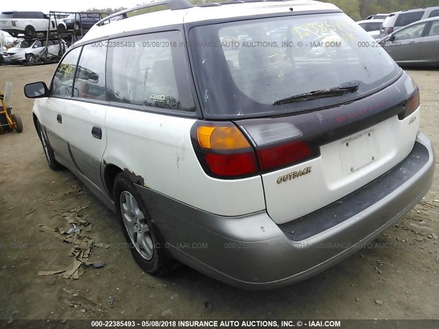 4S3BH675527607690 - 2002 SUBARU LEGACY OUTBACK AWP 白色 照片 3