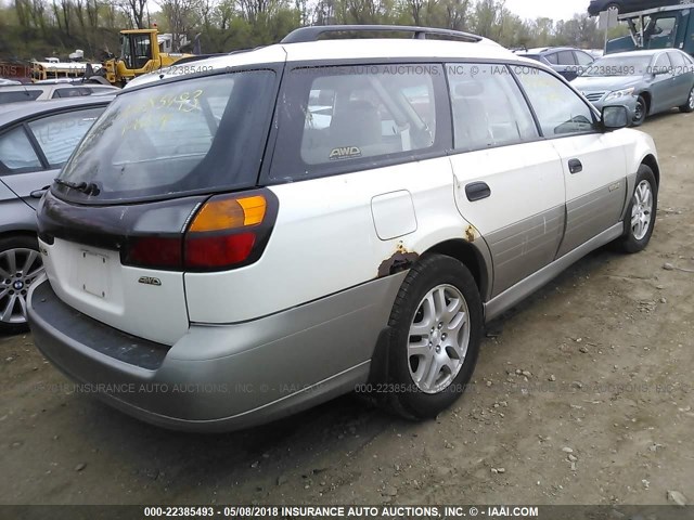 4S3BH675527607690 - 2002 SUBARU LEGACY OUTBACK AWP 白色 照片 4