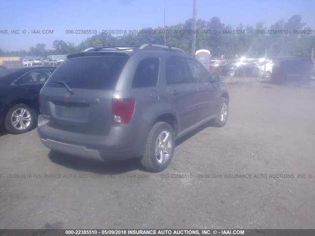 2CKDL63F466197808 - 2006 PONTIAC TORRENT GRAY photo 4