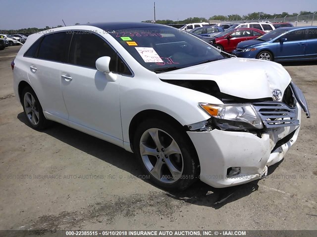 4T3ZK3BB2BU045246 - 2011 TOYOTA VENZA WHITE photo 1