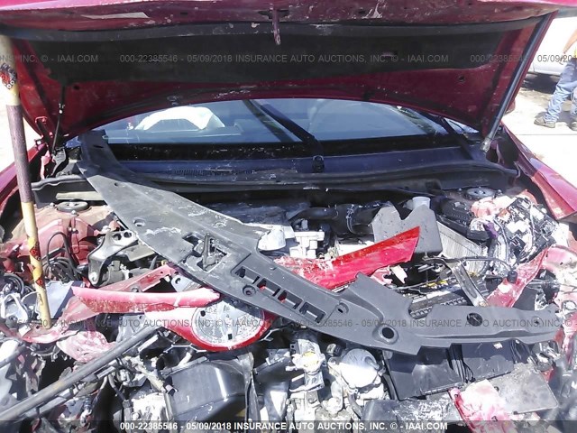 4T1BF1FK3DU724670 - 2013 TOYOTA CAMRY L/SE/LE/XLE 红色 照片 10