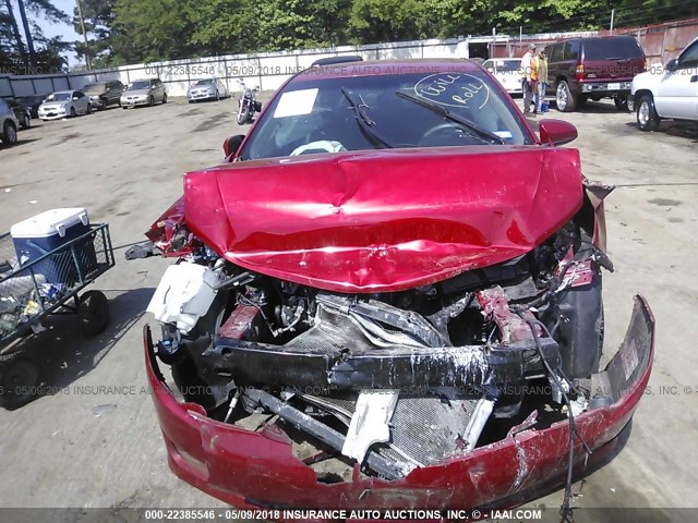 4T1BF1FK3DU724670 - 2013 TOYOTA CAMRY L/SE/LE/XLE RED photo 6