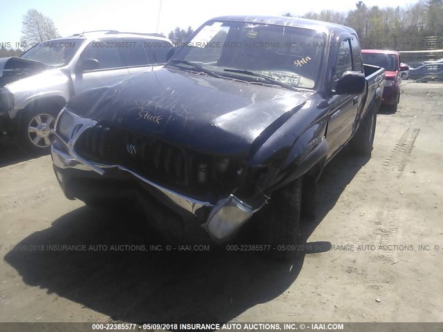 5TEWN72N63Z155900 - 2003 TOYOTA TACOMA XTRACAB BLACK photo 6