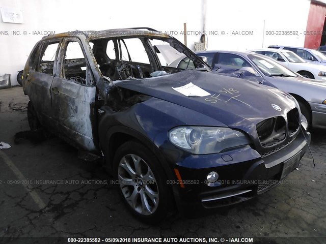 5UXFE835X7LZ40444 - 2007 BMW X5 4.8I BLACK photo 1