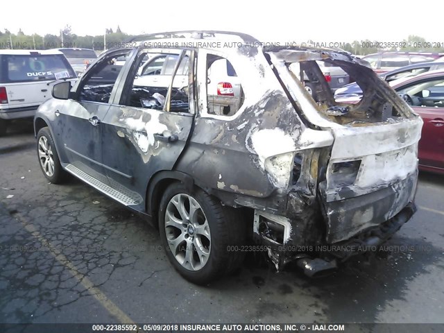 5UXFE835X7LZ40444 - 2007 BMW X5 4.8I BLACK photo 3