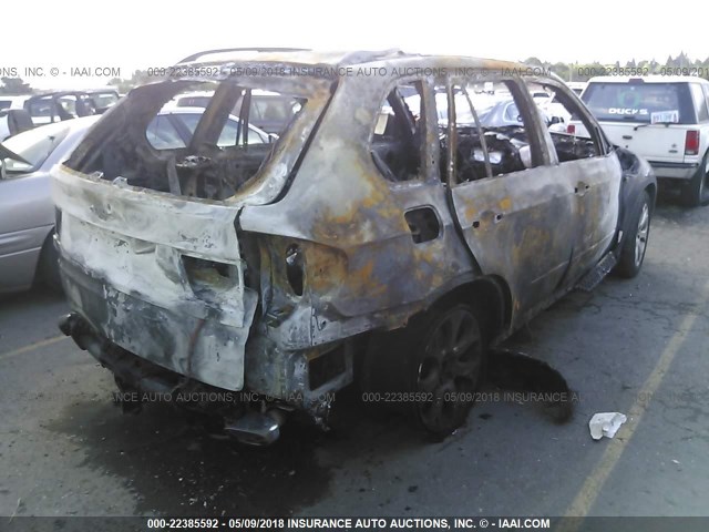 5UXFE835X7LZ40444 - 2007 BMW X5 4.8I BLACK photo 4