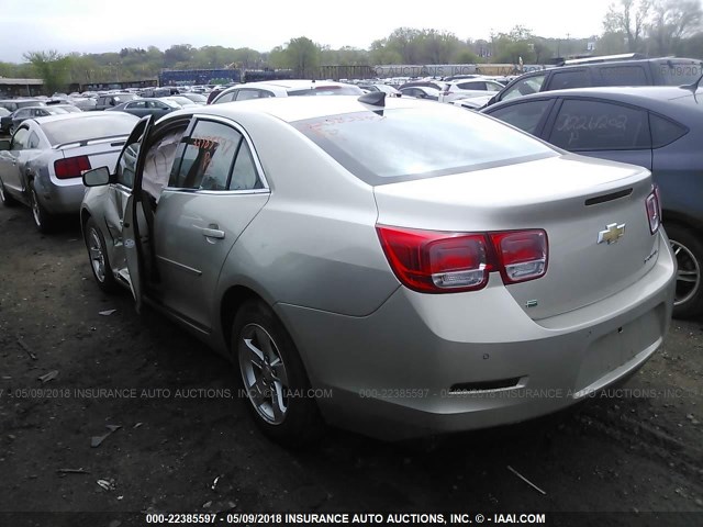 1G11B5SL7FF344801 - 2015 CHEVROLET MALIBU LS GOLD photo 3