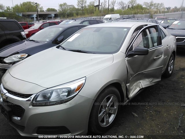 1G11B5SL7FF344801 - 2015 CHEVROLET MALIBU LS GOLD photo 6