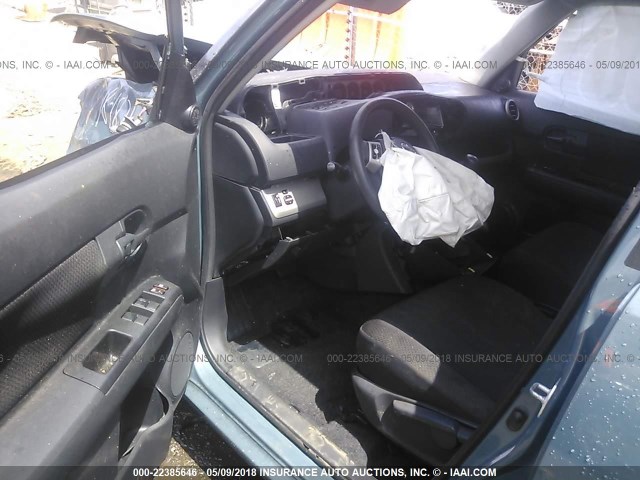 JTLKE50E981033091 - 2008 TOYOTA SCION XB ტალღისფერი ფოტო 5