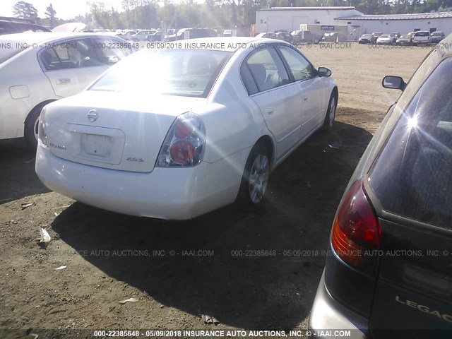 1N4AL11DX6N458911 - 2006 NISSAN ALTIMA S/SL WHITE photo 4