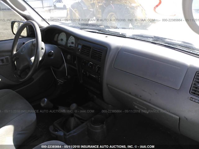 5TEWN72NX4Z415751 - 2004 TOYOTA TACOMA XTRACAB SILVER photo 5