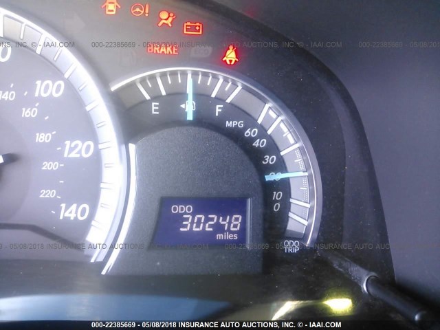 4T1BF1FK7CU087104 - 2012 TOYOTA CAMRY SE/LE/XLE GRAY photo 7