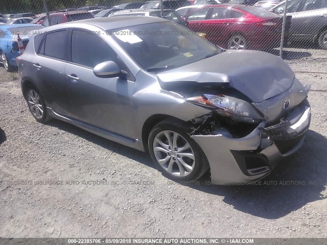 JM1BL1H56A1333725 - 2010 MAZDA 3 S SILVER photo 1