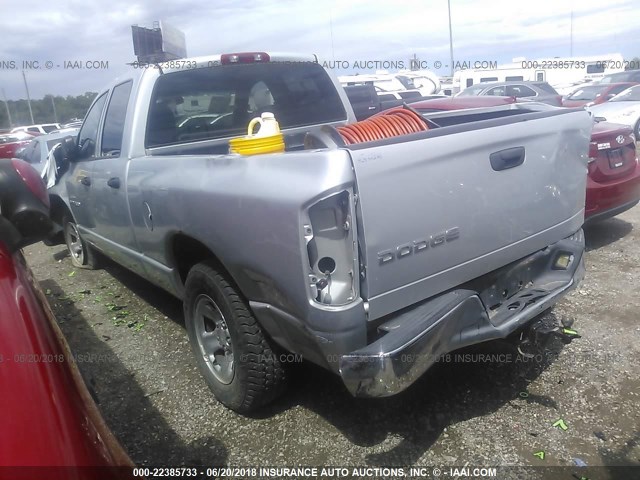 1D7HA18KX3J513966 - 2003 DODGE RAM 1500 ST SILVER photo 3