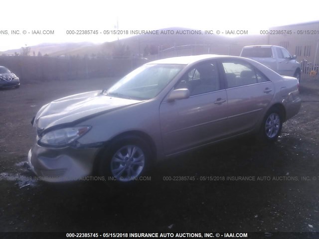 4T1BF30K86U115923 - 2006 TOYOTA CAMRY LE/XLE/SE Qızıl foto 2