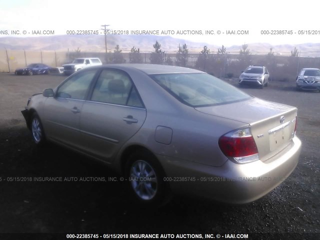 4T1BF30K86U115923 - 2006 TOYOTA CAMRY LE/XLE/SE Qızıl foto 3