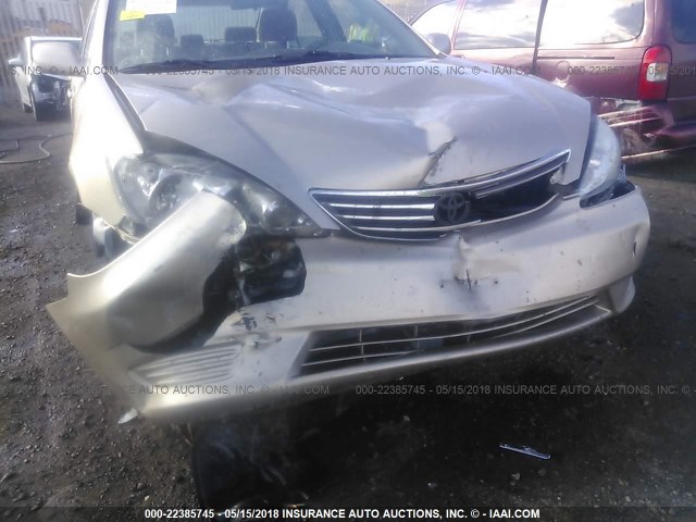 4T1BF30K86U115923 - 2006 TOYOTA CAMRY LE/XLE/SE Qızıl foto 6