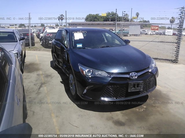 4T1BF1FK4GU145434 - 2016 TOYOTA CAMRY LE/XLE/SE/XSE BLACK photo 1