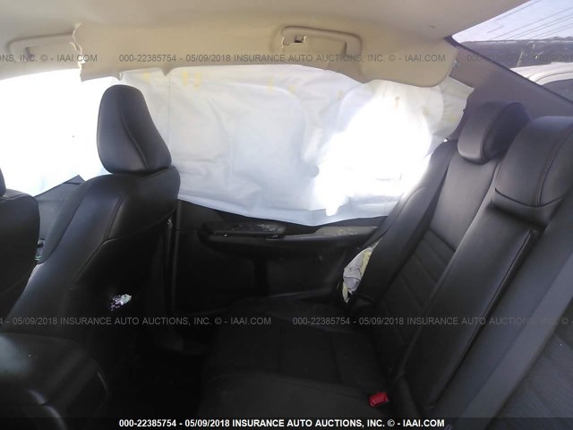 4T1BF1FK4GU145434 - 2016 TOYOTA CAMRY LE/XLE/SE/XSE BLACK photo 8