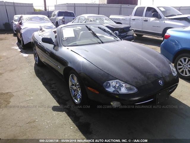 SAJDA42C62NA27243 - 2002 JAGUAR XK8 BLACK photo 1