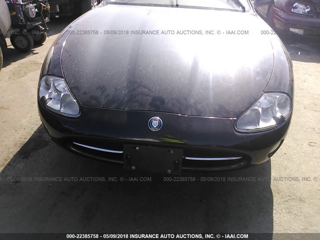 SAJDA42C62NA27243 - 2002 JAGUAR XK8 BLACK photo 6