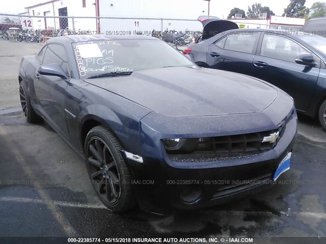 2G1FA1ED8B9144521 - 2011 CHEVROLET CAMARO LS BLACK photo 1