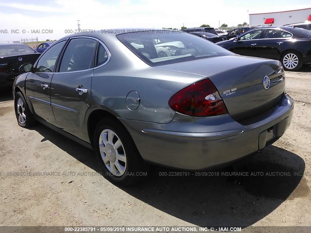 2G4WF532051322664 - 2005 BUICK ALLURE CX GRAY photo 3