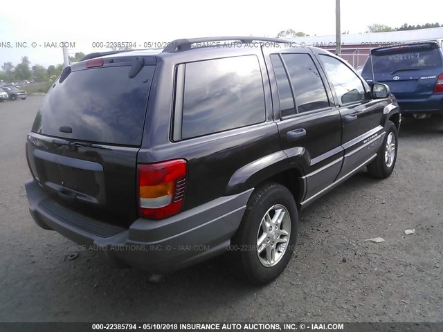 1J4GW48S24C163869 - 2004 JEEP GRAND CHEROKEE LAREDO/COLUMBIA/FREEDOM 紫色 照片 4