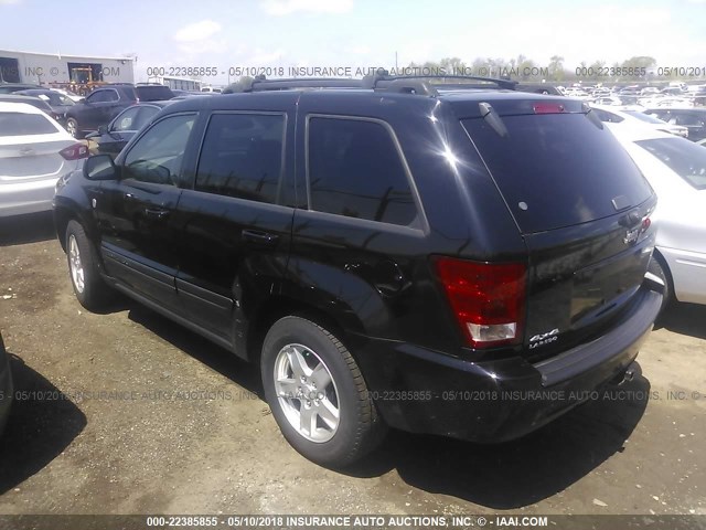 1J8GR48K26C112848 - 2006 JEEP GRAND CHEROKEE LAREDO/COLUMBIA/FREEDOM 黑色 照片 3