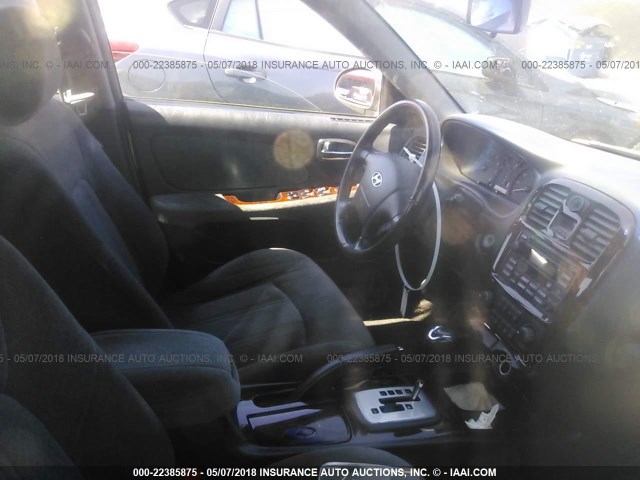 KMHWF35H64A008656 - 2004 HYUNDAI SONATA GLS/LX GRAY photo 5