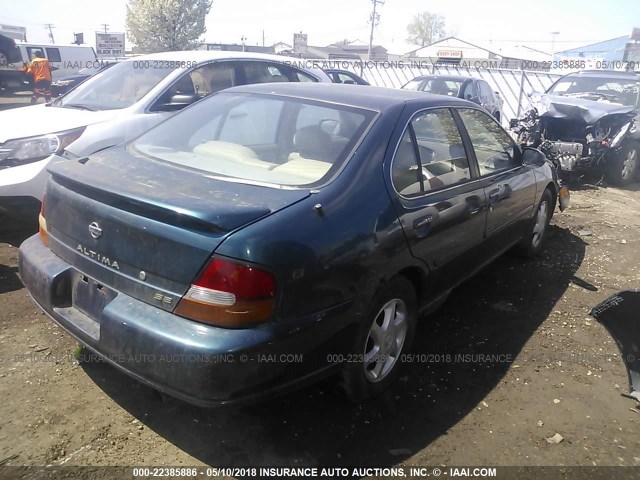 1N4DL01D8WC167620 - 1998 NISSAN ALTIMA XE/GXE/SE/GLE TEAL photo 4