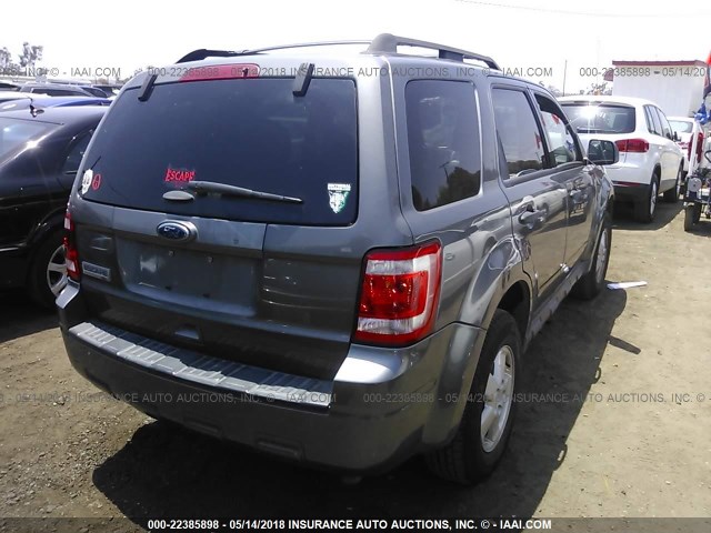 1FMCU0D79CKA33768 - 2012 FORD ESCAPE XLT GRAY photo 4