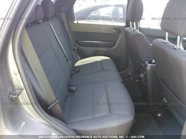 1FMCU0D79CKA33768 - 2012 FORD ESCAPE XLT GRAY photo 8