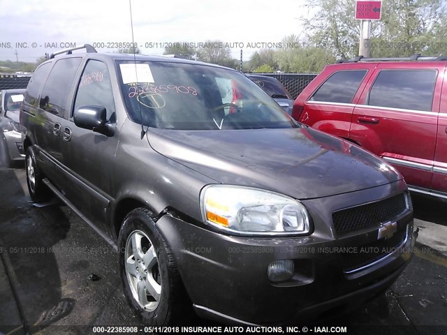 1GNDV33168D201549 - 2008 CHEVROLET UPLANDER LT BROWN photo 1