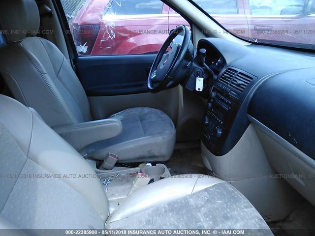 1GNDV33168D201549 - 2008 CHEVROLET UPLANDER LT BROWN photo 5