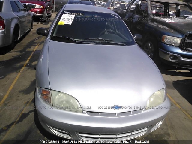 1G1JC524617160944 - 2001 CHEVROLET CAVALIER CNG GRAY photo 6