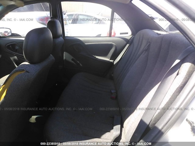 1G1JC524617160944 - 2001 CHEVROLET CAVALIER CNG GRAY photo 8