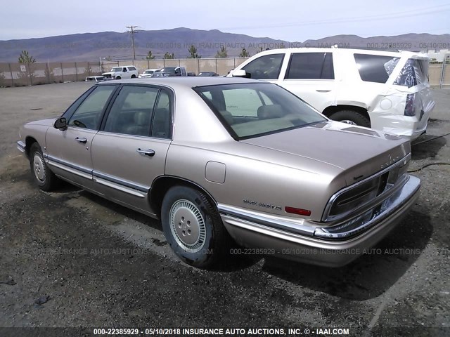 1G4CU53L5M1656968 - 1991 BUICK PARK AVENUE ULTRA GOLD photo 3