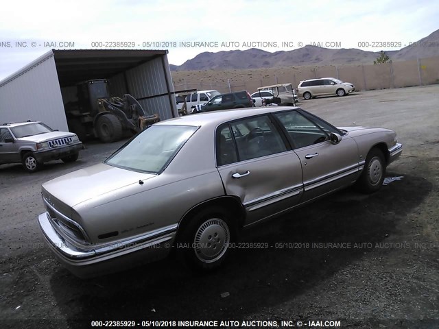 1G4CU53L5M1656968 - 1991 BUICK PARK AVENUE ULTRA GOLD photo 4