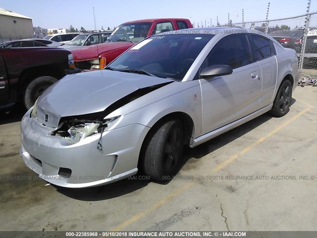 1G8AW18B07Z112098 - 2007 SATURN ION LEVEL 3 SILVER photo 2