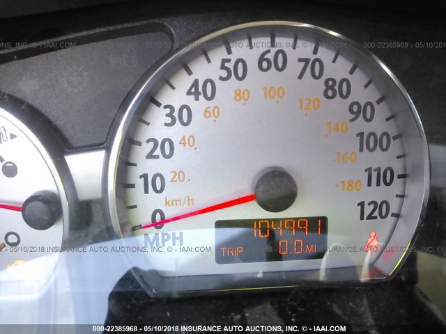 1G8AW18B07Z112098 - 2007 SATURN ION LEVEL 3 SILVER photo 7