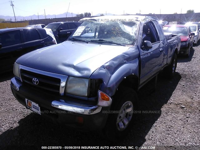 4TASM92N0WZ172698 - 1998 TOYOTA TACOMA XTRACAB PRERUNNER ლურჯი ფოტო 6
