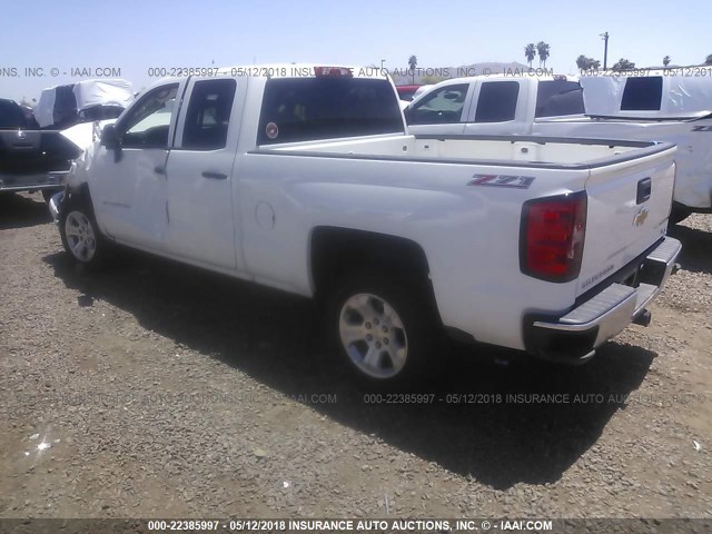 1GCRCREC6EZ406440 - 2014 CHEVROLET SILVERADO C1500 LT WHITE photo 3