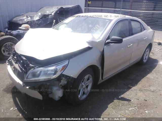 1G11B5SA9DF189678 - 2013 CHEVROLET MALIBU LS Bej foto 2
