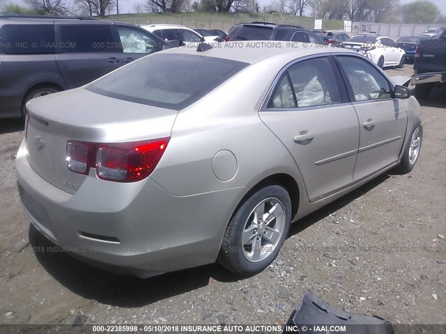 1G11B5SA9DF189678 - 2013 CHEVROLET MALIBU LS Bej foto 4