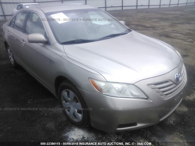 4T1BE46K07U522314 - 2007 TOYOTA CAMRY NEW GENERAT CE/LE/XLE/SE Champagne photo 1