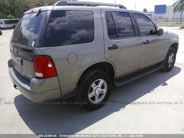 1FMZU63K65UA07199 - 2005 FORD EXPLORER XLT/XLT SPORT/NBX 棕色 照片 4