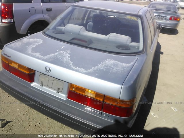 1HGCB7644MA165920 - 1991 HONDA ACCORD DX/LX BLUE photo 4