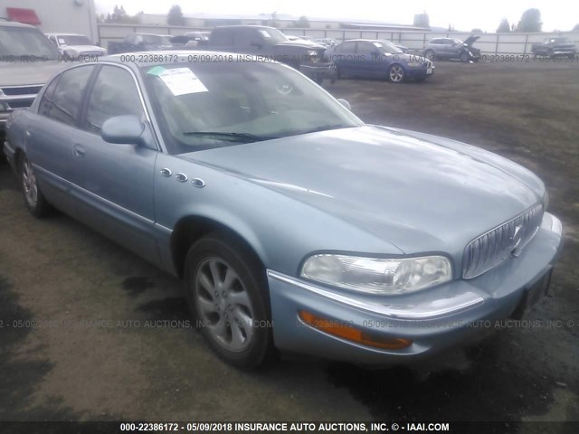 1G4CU541244109040 - 2004 BUICK PARK AVENUE ULTRA Light Blue photo 1